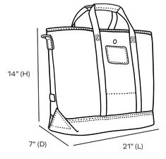 A coated canvas tote just big enough to take everywhere. Features a detachable shoulder strap, leather wrapped handles, and a strap to slide over luggage handles. 14 x 21 x 7 inches Handle drop 3.5 inches Thick coated canvas that is antimicrobial and stain resistant Flat, reinforced bottom for stability Interior zip and wall pockets Top zip closure Removable, adjustable shoulder strap Please avoid contact with dyed fabrics and printed materials to prevent color transfer to leather, and please do Purse Pattern, Magic Eraser, Purse Patterns, Pocket Top, Wall Pockets, Leather Wraps, Navy Color, Printed Materials, Canvas Tote