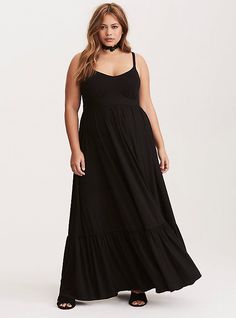 Black Jersey Maxi Dress, Simple Sleeveless Dress, Black Jersey Maxi Dress, Dress Plus Size Summer, Torrid Fashion, Red Flower Dress, Convertible Maxi Dress, Plus Size Black Dresses, Silver Cocktail Dress, Maxi Dress Plus Size