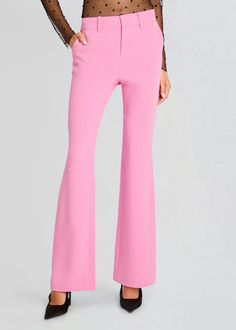 pants, pants outfit, pantsuit for women, pants design, pants for women, Chic Outfits, chic outfits classy, chic outfits spring, chic outfits pre-fall, chic outfits PF24, chic outfits ideas, chic outfits summer, chic outfits dress to impress, chic outfits casual, event outfit, event outfit ideas classy, event outfits for women, event outfit women, event outfit ideas classy chic, event outfit ideas casual, event outfit casual, event outfits classy, event outfits for women classy Pink Elastane Pants For Work, Pink Elastane Pants For Workwear, Pink Elastane Pants, Pink Stretch Pants For Formal Occasions, Pink Straight Elastane Pants, Elegant Pink Flare Pants, Elegant Pink Flare Bottoms, Pink Fitted Wide Leg Pants Full Length, Fitted Pink Wide Leg Pants Full Length