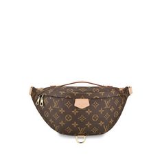 Fashioned in classic Monogram canvas and signed with a “Louis Vuitton Paris” leather patch, this uber-functional Bumbag transforms sportwear into the very definition of casual chic. Wear it as a belt bag, cross-body or over the shoulder for a jauntier look. Detailed Features 14.6 x 5.5 x 5.1 inches(length x Height x Width) Monogram coated canvas and natural cowhide leather Cotton canvas lining Natural cowhide leather trim Gold colored metallic pieces 1 main compartment with double zip closure 1 Louis Vuitton Bumbag, Stile Casual Chic, Luxury Backpack, Buy Louis Vuitton, Classic Monogram, Luxury Designer Handbags, Monogram Bag, Bag Trends, Leather Patches