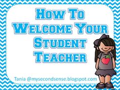 a girl holding a heart with the words how to welcome your student teacher