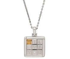 Romantic Jewelry with Secret Messages | The Study Sliding Puzzle, Romantic Jewelry, Romantic Jewellery, Secret Messages, Shape And Form, The Study, Square Shape, White Gold Diamonds, Cartier