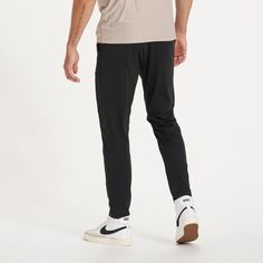 Introducing the Coronado Pant, the warmer version of our popular Ponto pant featuring super soft performance knit, with a brushed interior for warmth, plus comfortable zip pockets, and a ribbed elastic waistband with an interior drawcord. Great for travel, post-fitness, lounging, and more. | Vuori Coronado Pants | Black Heather | XS Vuori makes premium performance apparel inspired by the active Coastal California lifestyle; an integration of fitness, surf, sport, and art. Breaking down the bound Travel Post, Coastal California, Warm Pants, California Lifestyle, Extraordinary Life, Soft Pants, Performance Outfit, Heather Black, Pants Black