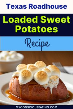 Loaded sweet potatoes with a sprinkle of pecans Roadhouse Recipes, Quinoa Tabbouleh, Loaded Sweet Potato, Artichoke Recipes, Cinnamon Butter, Beef Wellington