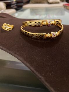 Bangle Size is 2'6 and Ring Size is 6 ( Standard Size ) *For More Beautiful Collection, Check At https://www.etsy.com/shop/placeoffashion *It is a Bridal or Partywear Bangles *It Will Give You a Unique and Beautiful Look  *You Can Wear This Beautiful Set At Dress or Saaree  *The Colour Combination Of This Set Is Very Unique , It can go With Any Of The Outfit *It Gives You a Unique Look For Your Special Events Like Engagement, Mehandi, Haldi, Lady Sangeet, Wedding Or Any parties ( Marraige Annive Hand Set Gold Rings For Festivals, Yellow Gold Round Bangle For Marriage, Gold Adjustable Bridal Sets, Adjustable Gold Bridal Sets, Gold Plated Bangle For Marriage, Traditional Gold Hoop Rings, Gold Bangle Bridal Sets As Gift, Gold Bridal Bangle Set For Gift, Gold-plated Bangle For Anniversary Festivals