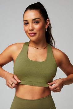 Boost Medium Impact Sports Bra Fabletics green female Activewear >> Womens >> Sports Bras >> Medium Impact regular Training Female Activewear, Womens Sports, Drills, Sports Bras, Active Wear For Women, Sports Bra, Bra, Sports, Green