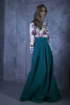 "Blue green maxi long skirts with side pockets and pleats. ➤ Features > Skirt length: 120cm (47,25'') including belt 8 (3,1\") > Long ankle length skirt > Wide waistband > Lining > Pleats at front and back > High waistline ➤ Sizing My Size Guide in FAQ section below will help you define the perfect size match. The item can also be made according to your measurements - just message them to me. ➤ Delivery Your item is made-to-order and will be ready within 2-7 days. Average deliv Bridesmaid Skirt, Bridesmaid Skirts, Long Maxi Skirt, Pocket Skirt, Ankle Length Skirt, Stylish Skirts, Women Skirt, Womens Maxi Skirts, Green Maxi