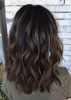 Natural Hairstyles Shoulder Length, Hairstyles Medium Hair, Hairstyles Shoulder Length, Shoulder Length Hairstyles, Fesyen Rambut, Brunette Hair With Highlights, Medium Hairstyles, Brown Blonde Hair