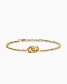 David Yurman | Sculpted Cable Chain Bracelet in 18K Yellow Gold, 8mm Yurman Bracelet, Pave Bangle, Bracelets Chain, David Yurman Bracelet, Amulet Charm, Cable Bracelets, Bead Bangles, Gold Bracelet Chain, Yellow Gold Bracelet