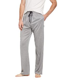 PRICES MAY VARY. COMFORTABLE SHRINKAGE CONTROLLED PAJAMA PANTS - Lounge around in absolute comfort with these pajama bottoms made from 60% cotton and 40% polyester. Extra-soft cotton jersey feels soft and light against skin. Minimal shrinkage without comprising comfortness ADJUSTABLE FIT - Fit is one of the most overlooked things when it comes to selecting the right pair of sleepwear/loungewear! An elastic waistband ensures a nice and snug fit without being too uncomfortable. Make sure these pan Cotton Sleepwear With Elastic Waistband For Pajama Party, Casual Cotton Pajama Party Pants, Casual Cotton Pants For Pajama Party, Cotton Sleepwear With Pockets For Relaxation, Casual Relaxed Fit Sleep Pants, Casual Sleepwear With Pockets For Lounging, Stretch Cotton Sleepwear, Casual Long Pants Sleepwear For Lounging, Comfortable Relaxed Fit Pajama Pants