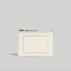 Madewell The Leather Pocket Pouch Wallet Size 3.25” By 5” Classic Compact Coin Purse With Interior Card Slots, Classic Compact Coin Purse With Card Slots, Chic Wallets With Coin Pocket For Everyday Use, Versatile Rectangular Wallet With Coin Pocket, Everyday Beige Bag With Coin Pocket, Beige Leather Wallet With Cell Phone Pocket, Beige Leather Wallet With Phone Pocket, Everyday Pouch With Coin Pocket, Classic Bifold Coin Purse With Removable Pouch