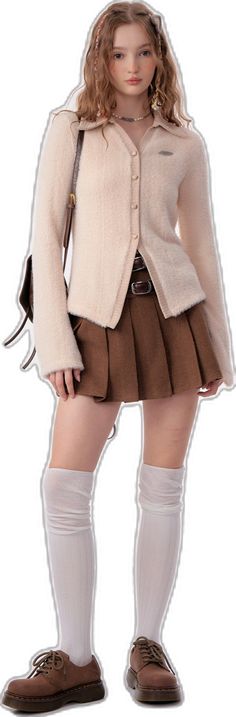 Solid Mini Skirt For Winter, Winter Beige Pleated Mini Skirt, Trendy Fitted Brown Mini Skirt, Winter Mini-length Lined Skort, Winter Beige Pleated Skirt, Casual Beige Mini Skirt For Fall, Solid Mini Skirt For Fall, Casual Flared Pleated Skirt For Fall, Fitted Brown Pleated Tennis Skirt