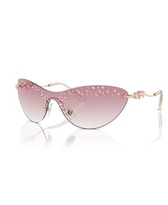 in stock Swarovski Sunglasses, Shield Sunglasses, Pale Gold, Women's Sunglasses, Sunglasses Women, Jewelry Accessories, Buy Online, Fashion Accessories, Sunglasses