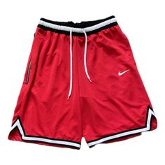 Nike Dri-FIT DNA Basketball Shorts 'University Red' CV1921-657 Nike Red Sports Pants, Red Nike Sports Pants, Sporty Red Summer Pants, Nike Sporty Bottoms In University Red, Nike Sporty University Red Bottoms, Nike Red Cotton Bottoms, Red Nike Cotton Bottoms, Red Sports Pants For Summer, Red Athletic Shorts With Built-in Shorts