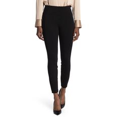 New With Tags T Tahari High Waist Ponte Knit Leggings Color: Black Size: Xs High-Waisted Leggings In A Thick, Stretchy Ponte Knit Offer Trendy, Flattering Style That Effortlessly Transitions From Your Work Day To Weekend. Pull-On Style Fitted Leg Stretch Ponte Knit Construction 69% Modal, 29% Nylon, 2% Spandex Machine Wash Cold Imported Stretch Pants For Winter Workwear, Stretch Bottoms For Office In Winter, Stretch Pants For Office In Winter, Stretch Bottoms For Winter Workwear, Stretch Pants For Business Casual In Winter, Fitted Bottoms For Winter Workwear, Business Casual Stretch Pants For Winter, Winter Office Pants With Stretch, Winter Stretch Pants For Business Casual