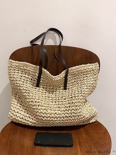 BagForLove - Chic Straw Bag with a Minimalist Design Product Description Color Beige Strap Type Double Handle Pattern Type Tropical Style Vacation Type Straw Bag Bag Size Oversized Closure Type Zipper Material Paper Size Chart INCH CM Bag Length Bag Width Bag Height Handle Height 18.5 inch 1.2 inch 15 inch 13 inch Bag Length Bag Width Bag Height Handle Height 47 cm 3 cm 38 cm 33 cm Details Pictures Similar Products h2 { text-align: center; } /* æ¢è¡ */ li{ white-space: normal; word-break: brea Simple Beige Shoulder Bag With Adjustable Strap, Simple Beige Shoulder Bag With Double Handle, Simple Beige Double Handle Shoulder Bag, Simple Beige Travel Bag, Casual Summer Shoulder Bag With Long Strap, Simple Summer Bags For Daily Use, Simple Beige Bags For Summer, Casual Bag With Long Strap For Daily Use, Summer Travel Bag With Long Strap