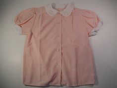 A personal favorite from my Etsy shop https://www.etsy.com/listing/186910952/girls-80s-vintage-pink-blouse-8-years Cute Pink Puff Sleeve Tops, Cute Pink Collared Top, Cute Pink Collared Blouse, Sweet Pink Short Sleeve Shirt, Cute Summer School Blouse, Fitted Pink Cute Shirt, Cute Fitted Short Sleeve Blouse, Cute Long Sleeve Pink Blouse, Fitted Cotton Blouse With Cute Collar