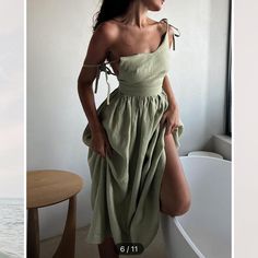 Ordered It Online And They Did Not Have An Extra Small Available In The Small Did Not Fit Me The Color Is Gorgeous And The Dress Is Gorgeous Vacation Dresses Beach, Maxi Dress Summer, Backless Maxi Dresses, Linen Maxi Dress, Suspender Dress, Vacation Dresses, Spring Summer Dress, Look Vintage, Sweet Dress