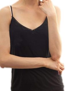 Lace V-Neck Knit Silk Women's Camisole Stretch V-neck Camisole For Sleep, Casual Sleep Tops With Built-in Bra, Casual Cami Tops For Relaxation, Sleep Cami Tank Top With Built-in Bra, Seamless Cami Top For Relaxation, Casual Camisole Tops For Relaxation, Cami Top For Relaxation, Sleeveless Bra Friendly Tank Top For Relaxation, Bra Friendly Sleeveless Tank Top For Relaxation