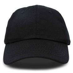 Step up your style game with our laid-back unisex baseball cap, where comfort meets versatility. Made from 100% cotton, this cap is your new go-to for everything from morning jogs to weekend getaways. Its low-profile, unstructured design brings a relaxed vibe, making it easy to pair with any outfit while still keeping things cool and breathable. Whether you’re spending the day at the beach, hiking a new trail, or just grabbing coffee with friends, this cap’s soft inner sweatband and well-ventilated holes will keep you feeling fresh and protected from the sun. The adjustable metal buckle at the back ensures the perfect fit, with a range that accommodates most sizes, so you’re always ready to roll. Need some inspo for how to rock this cap? Take it to the gym for a post-workout cool down, or Black Cotton Baseball Cap, One Size, Black Cotton Baseball Cap One Size, Black Adjustable Cotton Baseball Cap, Solid Cotton Snapback Hat For Streetwear, Black Cotton Dad Hat With Curved Visor, Black Cotton Dad Hat, One Size Fits Most, Black Cotton Dad Hat One Size, Solid Color Baseball Cap With Curved Brim For Streetwear, Black Cotton Snapback Hat For Baseball Season