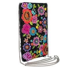 Mary Frances So Sweet Crossbody Phone Bag This Beautiful Hand Beaded Bag Is The Perfect Summer Accessory Or Vacation Bag. Big Enough To Hold Your Phone And Essentials Like Cash, Cards, And Id’s. This Cute And Colorful Bag Is A Functional Work Of Art. A Perfect Gift For Flower Lovers Or Anyone Who Loves Lots Of Colors. Multicolor Clutch Bags With Cell Phone Pocket, Multicolor Evening Bag With Mobile Phone Pocket, Evening Multicolor Mobile Phone Bag, Mary Frances Bags, Holiday Handbag, Mary Frances Handbags, Skull Handbags, Beaded Crossbody Bag, Hand Beaded Bag