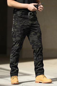 Cotton Cargo Pants, Tactical Pants, Tie Dye Print, Mens Bottom, Cargo Pants, Front Zipper, Fashion Prints, Gentleman, Men Casual