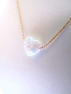 Delicate White Opal Jewelry, Dainty White Opal Jewelry, Minimalist White Heart Pendant Necklace, Elegant White Pink Opal Jewelry, White Heart-shaped Gemstone Jewelry, Minimalist White Heart-cut Jewelry, White Heart Cut Minimalist Necklace, Minimalist White Heart Cut Jewelry, Minimalist White Heart Cut Necklace