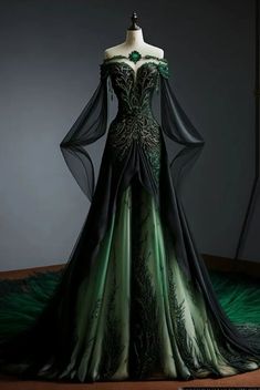 Enchanting Wedding, Chique Outfits, Fantasy Dresses, Dress Design Sketches, Prom Dress Inspiration, Fantasy Gowns, Pretty Prom Dresses