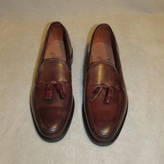 Slip-On Loafer Dress Shoe Classic Fit, Fits True To Size 360 Bench Welt Construction Customcork Insole Forms A Custom Fit Single Oak Leather Sole Premium Calfskin Leather Upper And Lining Recraftable Size: 10a Outsole Length: 12 Inches Insole Length: 10.625 Inches Width: 3.875 Inches Slip-on Tassel Loafers For Galas, Formal Slip-on Loafers With Red Sole, Round Toe Tassel Loafers With Leather Sole For Galas, Slip-on Tassel Loafers With Leather Sole For Galas, Semi-formal Round Toe Tassel Loafers With Rubber Sole, Tassel Loafers With Leather Sole For Galas, Round Toe, Formal Slip-on Tassel Loafers With Rubber Sole, Tassel Loafers With Leather Sole For Galas, Semi-formal Slip-on Tassel Loafers With Rubber Sole