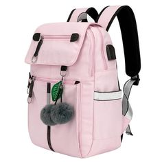 COLOCLOUD backpack for kids,girls,women,Thats not only suitable for university, shopping, travel, outdoor activities, school and other occasions, but also can be used as gifts for your children, relatives and friends. Size: M.  Color: Pink.  Gender: female. Large Capacity Pink Backpack For End Of School Year, Pink Large Capacity Standard Backpack, Pink Portable Backpack For Students, Pink Standard Backpack For Study, Pink Backpack For Study, Large Capacity Pink Student Bag, Pink Student Backpack, Trendy Pink Student Bag, Trendy Pink Student Bags