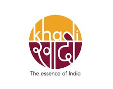 Branding & Identity - Khadi India Desi Logo Design, Indian Logo Design Ideas, Hinglish Logo, Logo Design Indian, Hindi Logo Design, Indian Food Logo, Desi Logo, Hindi Logo