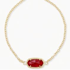 Brand New Kendra Scott Adjustable Chain Bracelet. Red Color With Clear Side And Gold Design Detail Side, Can Wear It Both Ways. Comes With Tag, Bag And Box! Bday Sleepover, Gift Wishlist, Jewelry Kendra Scott, Kendra Scott Bracelet, Red Bracelets, Black Jewelry, Kendra Scott Jewelry, Gold Design, Adjustable Bracelet