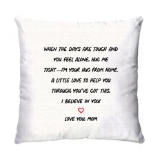 A strategically placed accent can bring the whole room to life, and this soft, comfy pillow case is just what you need to do that. This product is only the pillowcase - pillow filling not included.  * 100% polyester * Fabric weight: 6.49-7.37 oz./yd.² (220-250 g/m²) * Hidden zipper * Machine-washable case This product is made especially for you as soon as you place an order, which is why it takes us a bit longer to deliver it to you. Making products on demand instead of in bulk helps reduce over College Dorm Gifts, Dorm Gift, Comfy Pillow, Home Pillow, Comfy Pillows, Dorm Decor, Dorm Room Decor, College Dorm, Scatter Cushions