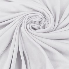 the white fabric is very soft and smooth