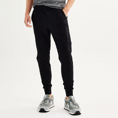 Cruise through your day in confidence with these men's FLX Luxury Soft Wander Joggers. Cruise through your day in confidence with these men's FLX Luxury Soft Wander Joggers.Click on this MEN'S GUIDE to find the perfect fit and more! TECHNOLOGIES & FEATURES Soft jersey construction Moisture-wicking technology 4-way stretch fabric 5 pocketsFIT & SIZING Fitted 28.5 in. inseam Midrise sits above the hip Faux fly Elastic waistband with adjustable drawstringFABRIC & CARE 44% recycled polyester, 44% po 4 Way Stretch Fabric, Mens Bottom, Athleisure, Fabric Care, Moisture Wicking, Stretch Fabric, Perfect Fit, Organic Cotton, Confidence