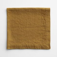 an image of a linen napkin on a white background