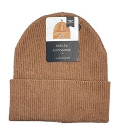 A comfortable and soft beanie to help keep you warm during the cold weather! Easily adjustable so you are able to control the fit of the beanie Customize with appliques and patches to easily match your outfit and styleSize: 787''X826''275''Content: 58%Viscose,30%Polyester,12%Polyamide​1 Beanie Trendy Brown Beanie For Cold Weather, Trendy Warm Brown Beanie, Adjustable Brown Beanie For Winter, Trendy Brown Beanie For Fall, Cozy Adjustable Brown Beanie, Adjustable Soft Knit Brown Beanie, Adjustable Brown Soft Knit Beanie, Adjustable Brown Beanie For Fall, Brown Soft Knit Beanie For Fall