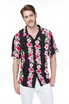 Miss Hawaii already? Keep the Hangover going! This collections have traditional Men short sleeve Hawaiian aloha shirts, Long sleeve fit Hawaiian shirts, women Tank Dress, Girl elastic strap Dress, and Boy Cabana set/aloha shirts. This shirt is made with 100% Rayon, soft and silk like and yet low maintenance. As always, this shirt is well made with matching pocket on the left chest and coconut buttons. The shirt is packaged with an extra button for your convenience. As always, this product comes Black Hibiscus, Couple Matching Outfits, Poncho Dress, Dress Rayon, Women Jumpsuit, Elastic Top, Shirt Detail, Butterfly Dress, Couple Matching