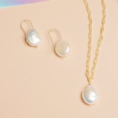 We’re picky about our pearls. Our collection of modern-feel pearl pieces takes your grandmother's favorites and incorporates them into the latest trends, interpreted from our NYC-gal perspective. These gem-quality pearls are freshwater cultured beauties, set in solid 10k gold that won't tarnish or flake. We may have expensive taste, but crazy mark-ups aren’t really our thing. So we balance the best quality and the best price — enough said. 10k Solid yellow gold White freshwater cultured baroque Minimalist Earrings With Timeless Design As Gift, Minimalist Akoya Pearl Earrings For Everyday, Classic Everyday Pearl Drop Jewelry, Minimalist Everyday Akoya Pearl Earrings, 14k Gold Jewelry With White Pearl Drop, 14k Gold White Pearl Drop Jewelry, Classic Single Pearl White Earring, Elegant Everyday Pearl White Pearl Earrings, Elegant Everyday Pearl White Earrings