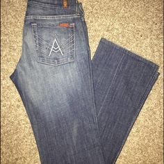 Nwot 7 For All Mankind Jeans "A Pocket" Boot Cut Extra Clothes, Skin Layers, Extra Skin, 7 For All Mankind Jeans, Pocket Jeans, Western Outfits, For All Mankind, 7 For All Mankind, Jeans And Boots