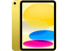 an apple ipad air is shown with the new design and color options in yellow, pink, blue, green