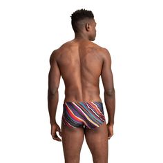 New! Mr. Turk South Beach Swim Trunk Ideal for your next vacation, this easy swim trunk features a colorful print, comfortable inner drawstring closure, and a fitted silhouette. A fierce new addition to your swim wardrobe, this men's swim short is ready for any adventure. Inner, adjustable drawstring Fitted Underseam: 3.75", Front rise: 8" Electric Reef Swim Print 83% Nylon, 17% Lycra Hand wash cold. Fabric from Portugal. Multicolor Fitted Swim Trunks For Pool, Fitted Multicolor Swim Trunks For Swimming, Casual Swim Trunks For Water Polo And Beach Season, Multicolor Swim Trunks For Poolside, Casual Swim Trunks For Water Polo, Casual Multicolor Swim Trunks For Swimming, Summer Multicolor Swim Trunks For Water Sports, Multicolor Swimwear For Beach Season Sports, Multicolor Swimwear For Beach Sports