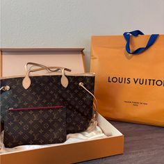 Original Louis Vuitton Shoulder Bag . Brown & Red. Cerise Color, Bags Louis Vuitton, Shoulder Bag Brown, Louis Vuitton Shoulder Bag, Louis Vuitton Bags, Louis Vuitton Bag, Bag Lady, Louis Vuitton, Shoulder Bag