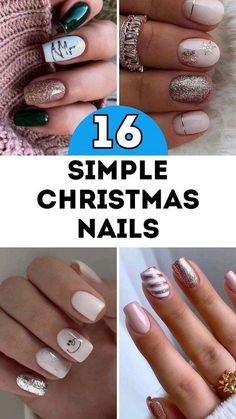 Winter Nail Ideas Short Nails, Elegant Dip Nail Designs, Christmas Matte Nail Ideas, Short Coffin Christmas Nail Designs, Simple Acrylic Nails Oval, Winter Sweater Nails Short, Simple Christmas Nails Design, Winter Nails Design Ideas 2024, Holiday Nails Square Short