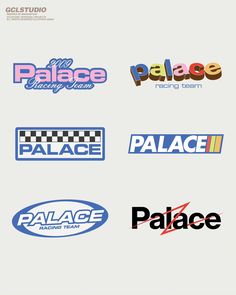 Palace logo concepts work. Let me know which one you like. . Working on more such concepts. DM of Email for commission work. #typographic #typographer #fonts #snapmagazine #amnestymagazine #grafikradar #acidgraphix #logodesigns #logodesigner #logodesign #y2kstyle #collectgraphics #foliofolio #logotype #visualgraphic #y2k #y2kaesthetic #y2kfashion #digitalarchive #eyeondesign #chrome #logo #tshirtdesign #branding #logodesign #logodesigner #brandingdesign #logotype Experimental Logo Design, Swag Logo, 90s Style Graphic Design, Merch Logo Ideas, 2000s Logo Design, Vintage Nike Logo, Racing Logo Design Ideas, Adidas Graphic Design