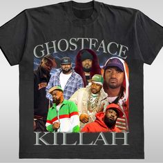 New T Shirt Sizes S-5xl Wu Tang T Shirt, Ghostface Killah, Shirts Vintage, Wu Tang, Style T Shirt, New T, Tee Shirts, Mens Shirts, Man Shop