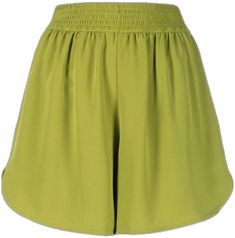 Spring Green Bottoms With Gathered Waist, Green Shorts With Elastic Waistband, Green Knee-length Shorts For Vacation, Green Shorts With Elastic Waistband And Short Inseam, Green Shorts With Short Inseam And Elastic Waistband, High-waisted Green Shorts With Elastic Waistband, Yoko London, Versace Outfit, Wedding Guest Looks