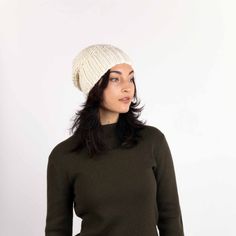 A staff favorite at Pistil, and a best seller, the Juliette is a beautiful little hand-knit slouchy that goes with everything and is divinely comfortable. Made of an acrylic yarn that's so soft, the hat doesn't need a liner, the knit transitions from extra-wide ribs to gently nubby in the crown. The faux fur pom topper is dyed to match. If you're in the mood, fold the edge up to create a classic watch cap. Fold the edge up to create a classic watch cap. Matching faux fur pom Acrylic Hand wash in Slouchy Beanie Hat For Everyday, Slouchy Beanie Hats For Everyday Wear, Soft Knit One Size Bonnet For Fall, Knit Everyday Hat For Fall, Knit Hat For Everyday Fall Wear, Fall Soft Knit One-size Bonnet, One Size Everyday Beanie Hat, Cozy Everyday Hat, One Size Fits Most, Soft Knit Hat, One Size For Everyday