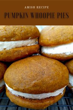 Pumpkin whoopie pies Pumpkin Whoopie Pies With Buttercream, Spiced Pumpkin Whoopie Pies, Pumpkin Whoo Pie Pies, Pumpkin Whoopie Pie Filling, Pumpkin Whoopee Pie, Pumpkin Woo Pie Pies, Whoppie Pies Pumpkin, Best Pumpkin Whoopie Pies, Pumpkin Pie Whoopie Pies