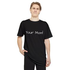 Make a bold statement with our Your Mom! Unisex Long Body Urban Tee. This stylish tee is perfect for any occasion. It features a classic fit with a long body and a comfortable feel. The fabric is lightweight and breathable, making it perfect for any season. The design is modern and eye-catching, with a unique graphic print. Available in sizes S-2XL, this tee is sure to make a statement. This tee is perfect for any wardrobe. It's comfortable and stylish, and can be dressed up or down. The lightweight fabric is breathable and perfect for any season. The unique graphic print adds a modern touch to any outfit. Whether you're headed to the gym or out for a night on the town, this tee is sure to make a statement. Our Your Mom! Unisex Long Body Urban Tee is the perfect addition to any wardrobe. W